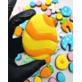 oeuf orange et jaune