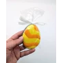 oeuf orange noeud
