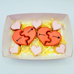 coeurs puzzle luxe